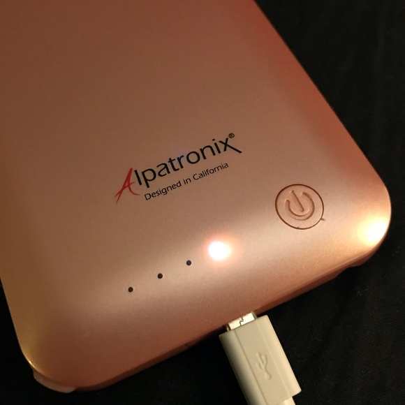 iPhone 6/6s Plus 4000mAh Battery Case Rose Gold - Picture 2 of 6